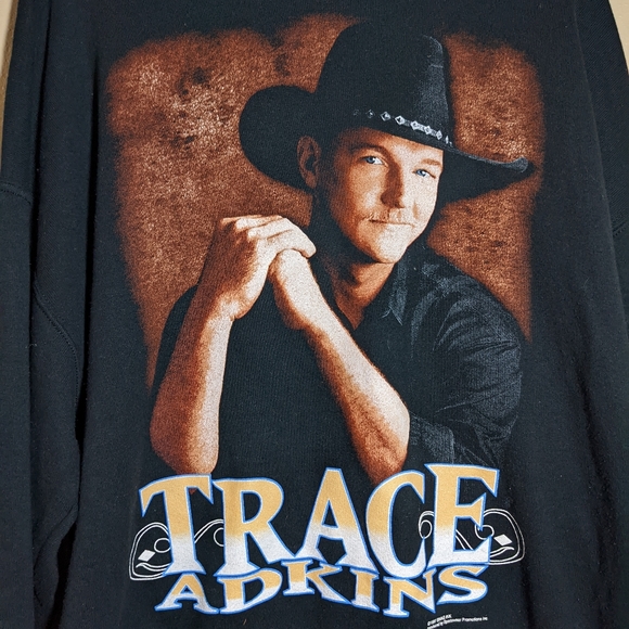 Vintage 1997 Trace Adkins sweatshirt XL - Picture 3 of 5